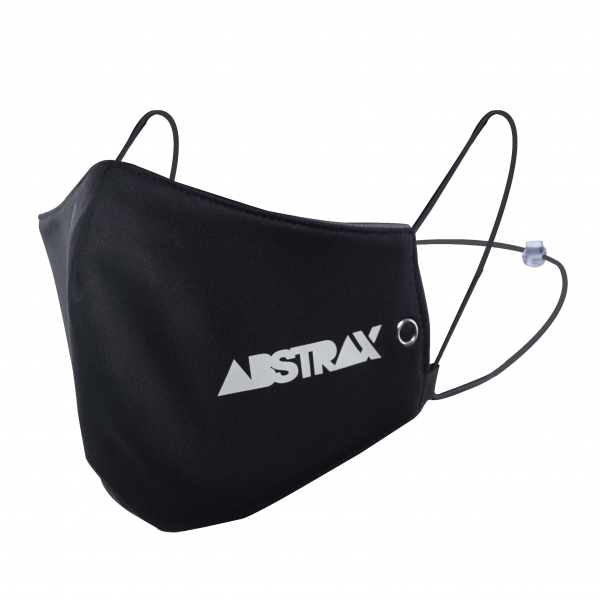 ABSTRAX® 3-LAYER MICROFIBRE WASHABLE MASK WITH ADJUSTABLE STRAP (WHITE)
