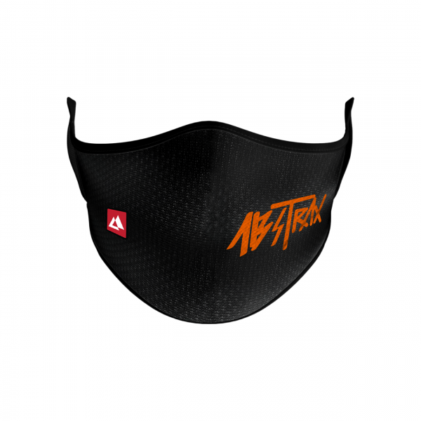 ABSTRAX® WASHABLE 2-LAYER MICROFIBER FACEMASK WITH POCKET JINGGA (HYPERLETTER)