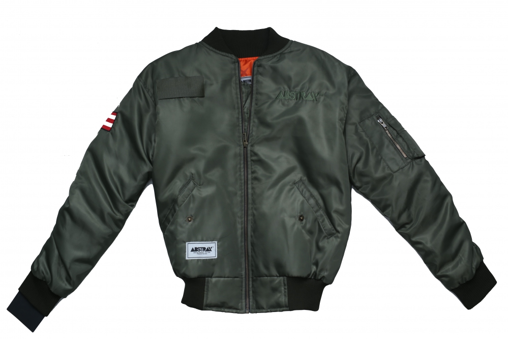 ABSTRAX MILITARY ARMY-GREEN BOMBER