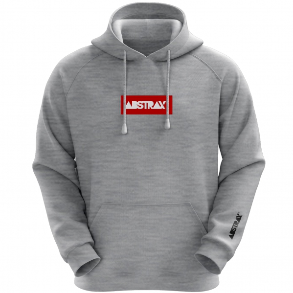 ABSTRAX® Logobox Hoodie (Grey-Misty)