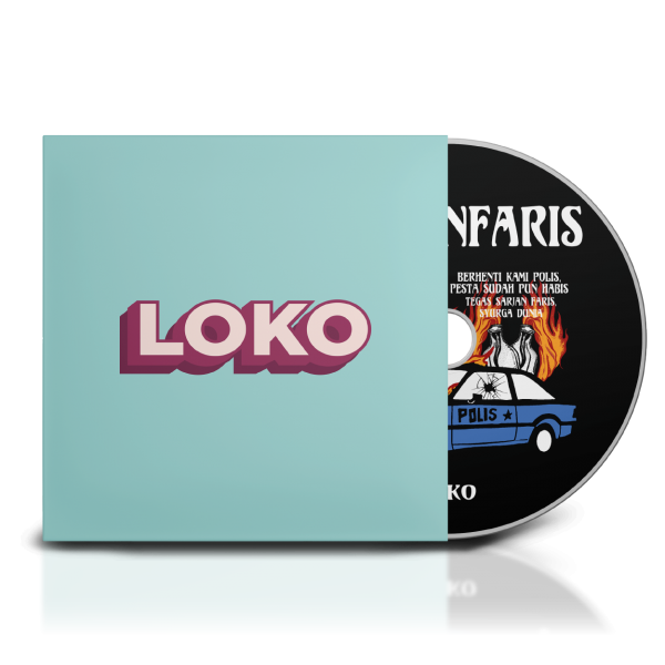 ABSTRAX® x LOKO 'SARJAN FARIS' LIMITED EDITION CD-SINGLE