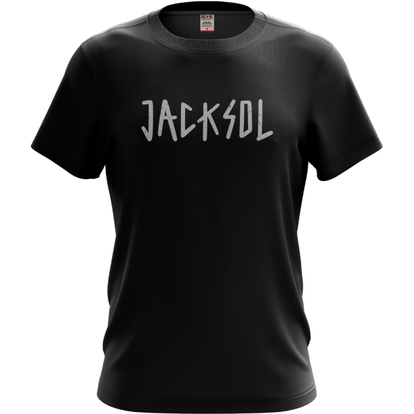 JACKSOL™ OVERSIZED LOGO T-SHIRT (BLACK)