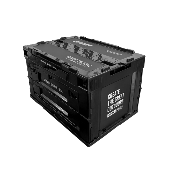 ABSTRAX® x WROFTGANG 50L CONTAINER BOX - COLLABORATION SERIES v1.0 (BLACK)