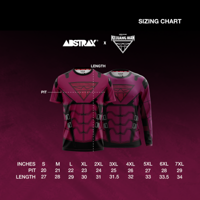 ABSTRAX® x KELUANG MAN "SUIT" JACQUARD JERSEY LONG (KIDS & ADULTS)
