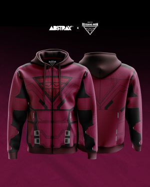 ABSTRAX® x KELUANG MAN "SUIT" POLY-LYCRA ZIPPER HOODIE (2025)