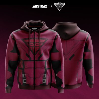 ABSTRAX® x KELUANG MAN "SUIT" POLY-LYCRA ZIPPER HOODIE (2025)