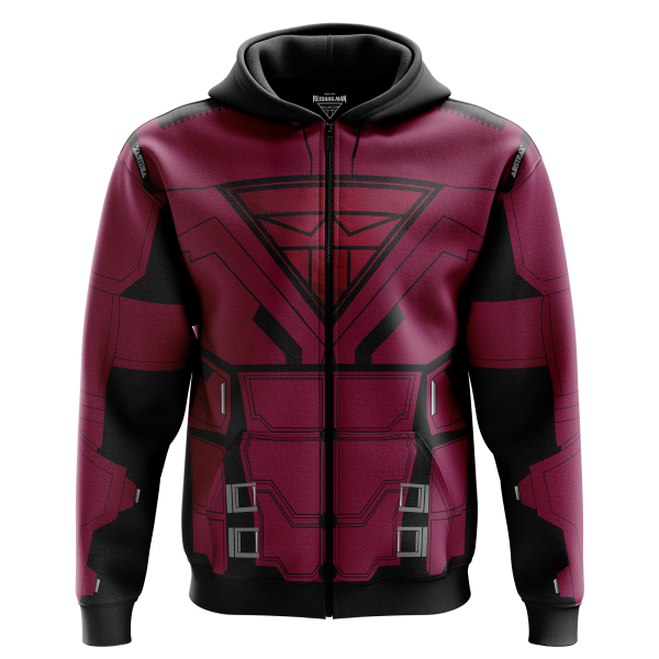 ABSTRAX® x KELUANG MAN "SUIT" POLY-LYCRA ZIPPER HOODIE (2025)