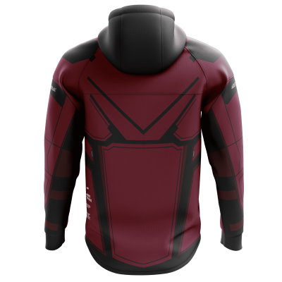 ABSTRAX® x KELUANG MAN "SUIT" POLY-LYCRA ZIPPER HOODIE (2025)