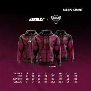 ABSTRAX® x KELUANG MAN "SUIT" POLY-LYCRA ZIPPER HOODIE (2025)