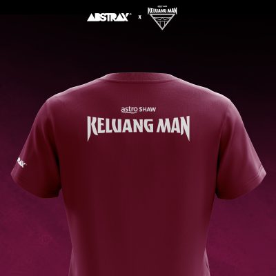 ABSTRAX® x KELUANG VS EVERYBODY PARODY MAROON T-SHIRT (2025)
