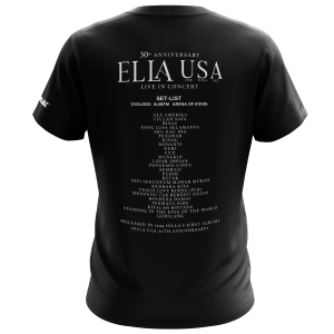 ABSTRAX® x ELLA USA HOLLYWOOD SIGN 30TH ANNIVERSARY LIVE-IN-CONCERT T-SHIRT