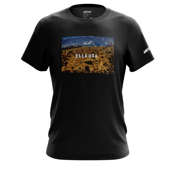 ABSTRAX® x ELLA USA HOLLYWOOD SIGN 30TH ANNIVERSARY LIVE-IN-CONCERT T-SHIRT