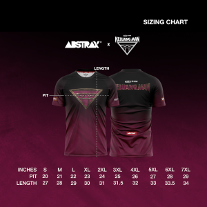 ABSTRAX® x KELUANG MAN "3D EMBLEM" FUN RUN JERSEY SHORT