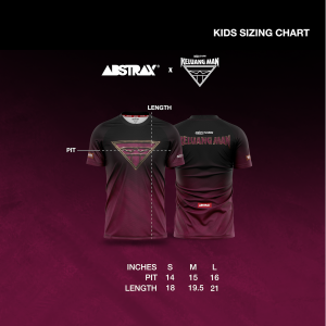 ABSTRAX® x KELUANG MAN "3D EMBLEM" FUN RUN JERSEY SHORT