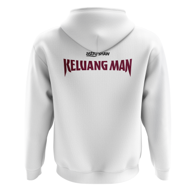 ABSTRAX® x KELUANG MAN "EMBLEM" HOODIE WHITE (2025) PRE-ORDER