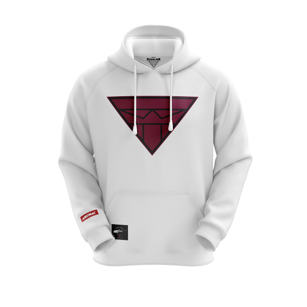 ABSTRAX® x KELUANG MAN "EMBLEM" HOODIE WHITE (2025)