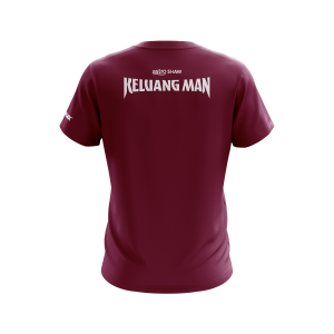ABSTRAX® x KELUANG VS EVERYBODY PARODY MAROON T-SHIRT (2025)