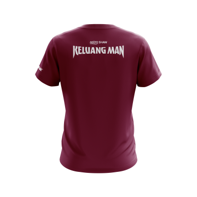 ABSTRAX® x KELUANG VS EVERYBODY PARODY MAROON T-SHIRT (2025)