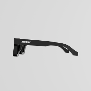 ABSTRAX® EYEWEAR – FRONTIER (JET BLACK) | LIMITED EDITION ACETATE SUNGLASSES WITH POLARIZED LENSES 2025