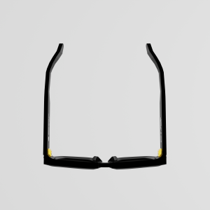ABSTRAX® EYEWEAR – FRONTIER (JET BLACK) | LIMITED EDITION ACETATE SUNGLASSES WITH POLARIZED LENSES 2025