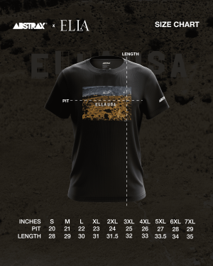 ABSTRAX® x ELLA USA HOLLYWOOD SIGN 30TH ANNIVERSARY LIVE-IN-CONCERT T-SHIRT