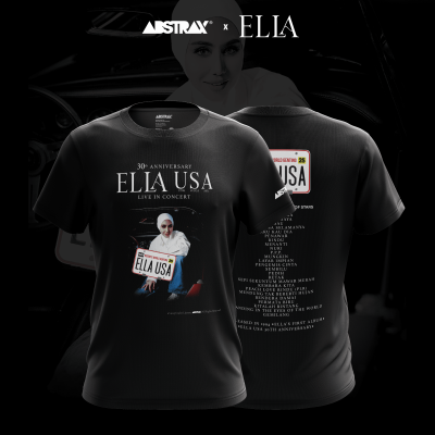 ABSTRAX® x ELLA USA 30th ANNIVERSARY LIVE-IN-CONCERT T-SHIRT