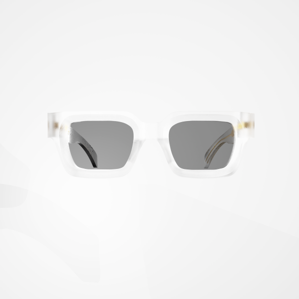 ABSTRAX® EYEWEAR – FLARE (TRANSLUCENT) | LIMITED EDITION ACETATE SUNGLASSES WITH POLARIZED LENSES 2025