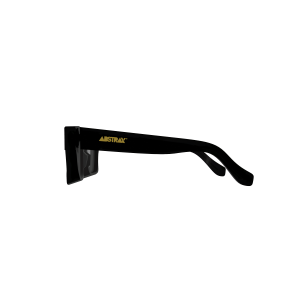 ABSTRAX® EYEWEAR – FLARE (JET BLACK) | LIMITED EDITION ACETATE SUNGLASSES WITH POLARIZED LENSES 2025