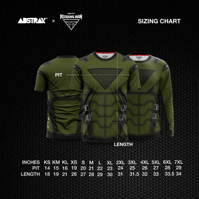 ABSTRAX® x TIM TIGA "TACTICAL SUIT" JACQUARD JERSEY LONG (KIDS & ADULTS) PRE-ORDER