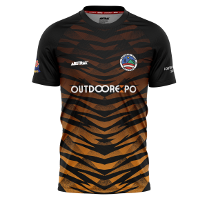 ABSTRAX x PJ INTERNATIONAL OUTDOOR EXPO 2025 TIGER  STRIPE JERSEY (SHORT-SLEEVE)