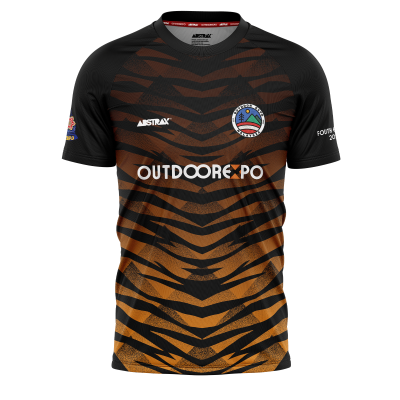 ABSTRAX x PJ INTERNATIONAL OUTDOOR EXPO 2025 TIGER  STRIPE JERSEY (SHORT-SLEEVE)