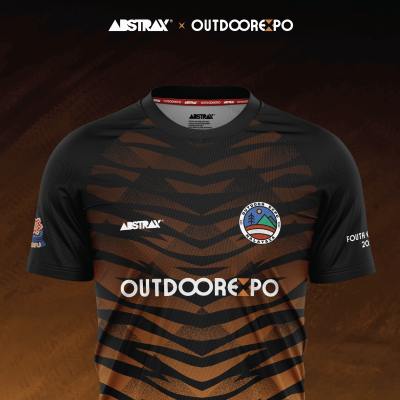 ABSTRAX x PJ INTERNATIONAL OUTDOOR EXPO 2025 TIGER  STRIPE JERSEY (SHORT-SLEEVE)