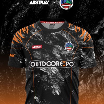 ABSTRAX® x OUTDOOR EXPO 2026 BLACK EVEREST JERSEY (SHORT-SLEEVE)