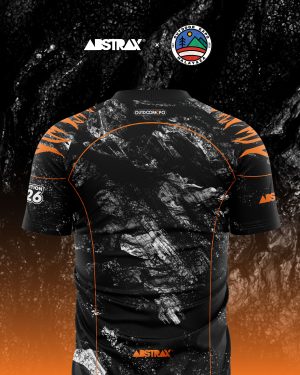 ABSTRAX® x OUTDOOR EXPO 2026 BLACK EVEREST JERSEY (SHORT-SLEEVE)