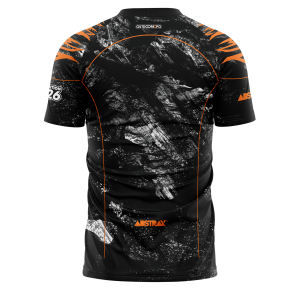 ABSTRAX® x OUTDOOR EXPO 2026 BLACK EVEREST JERSEY (SHORT-SLEEVE)