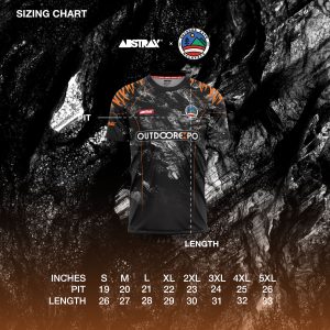ABSTRAX® x OUTDOOR EXPO 2026 BLACK EVEREST JERSEY (SHORT-SLEEVE)