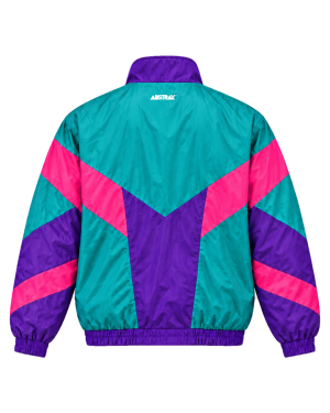 ABSTRAX® 80s RETRO VECTOR WINDBREAKER JACKET