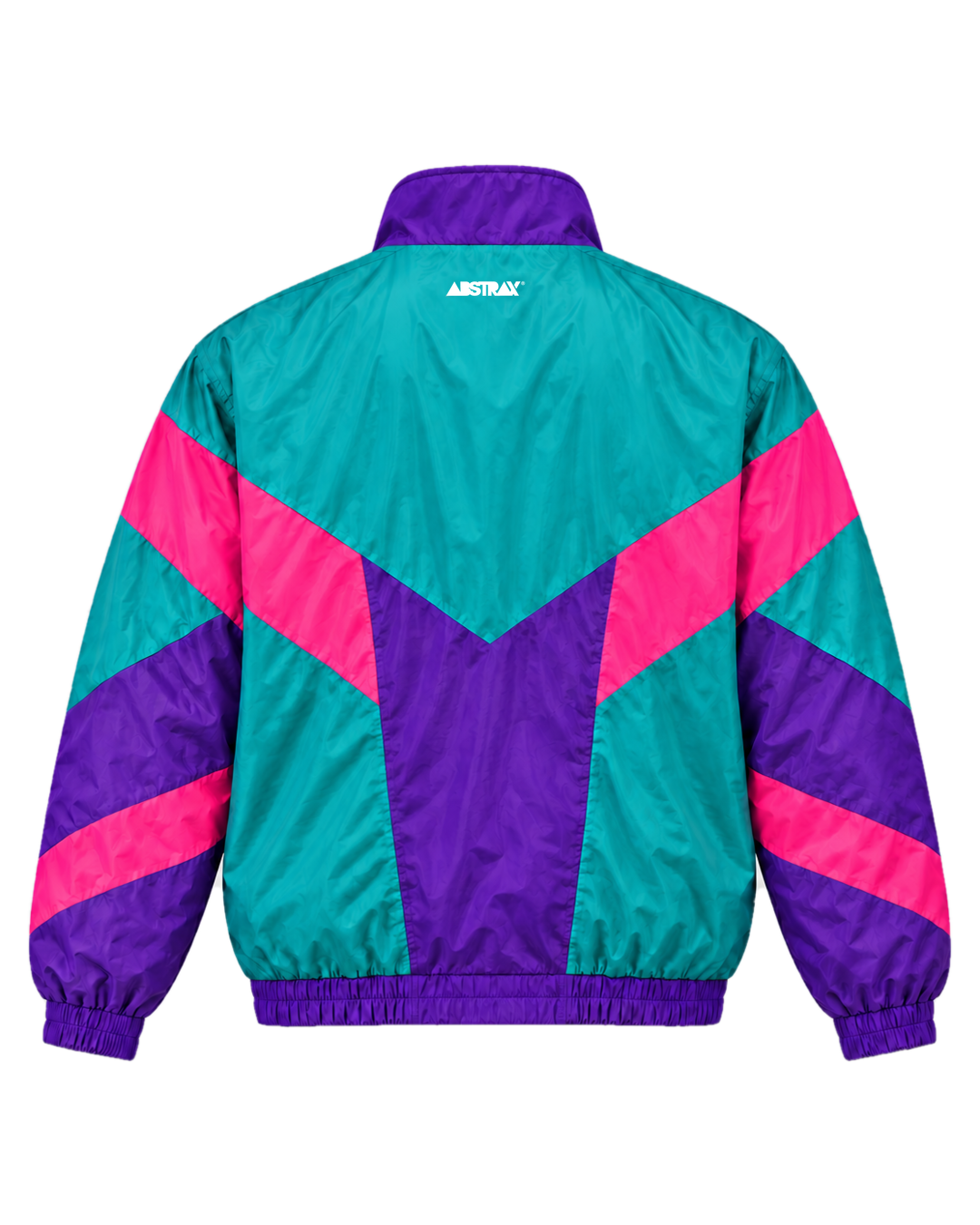 ABSTRAX® 80s RETRO VECTOR WINDBREAKER JACKET - ABSTRAX® /// WebStore